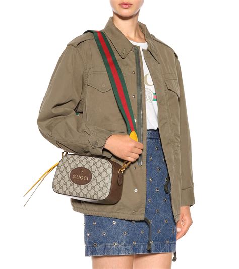 gucci supreme coat|gucci supreme crossbody bag.